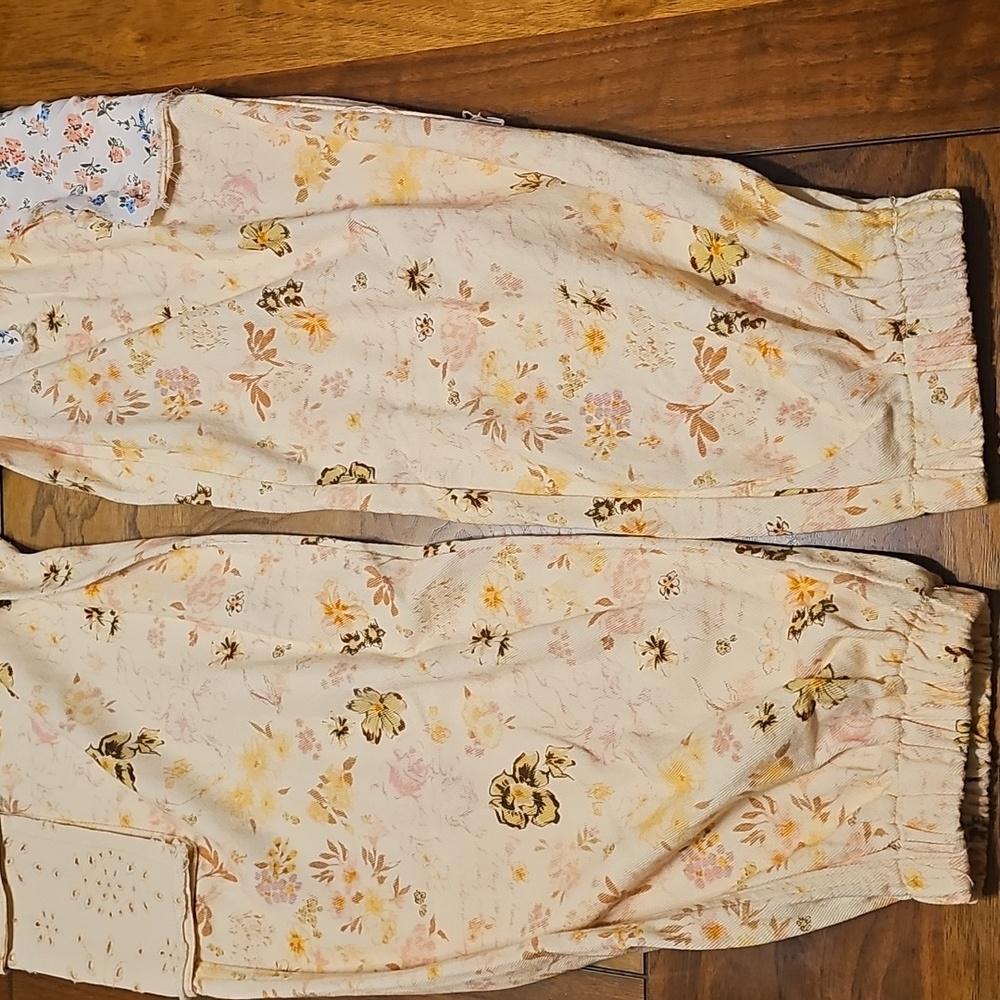 Pol Floral Patchwork Cargo Pants - image 5